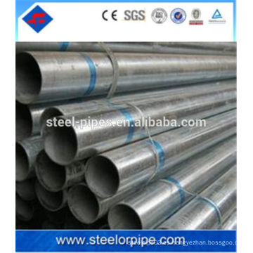 Tubo de acero galvanizado bs1387 clase b de alta calidad